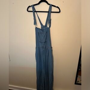 Chambray Overalls